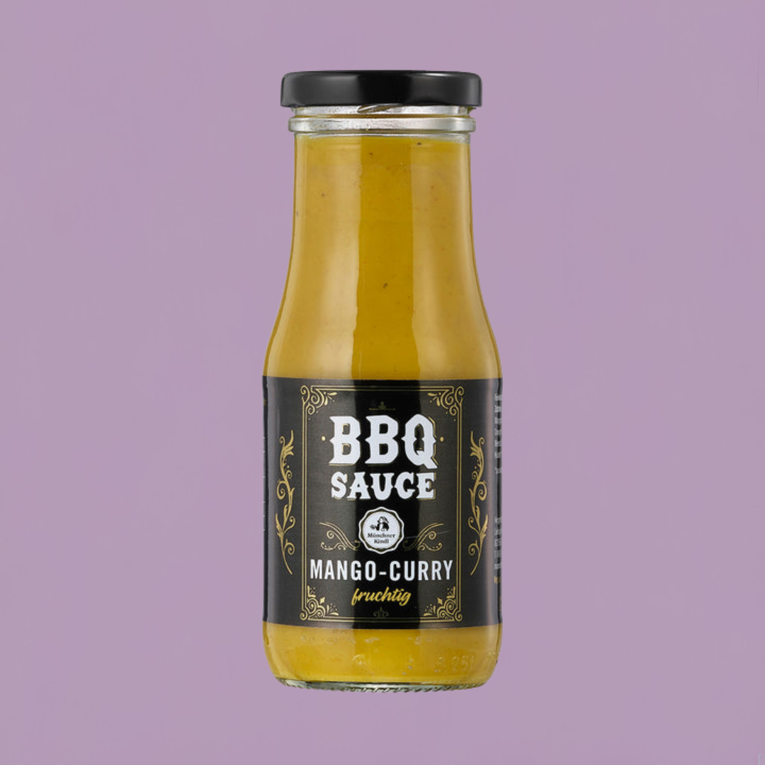 Mango Curry Munich Kindl BBQ Sauce - fruity