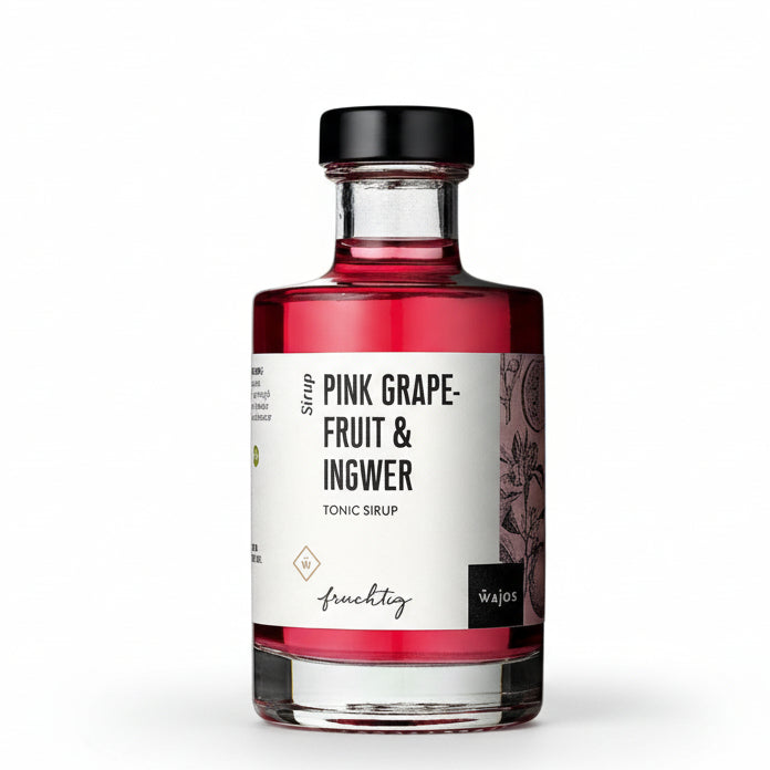 Pink Grapefruit und Ingwer - Tonic Sirup
