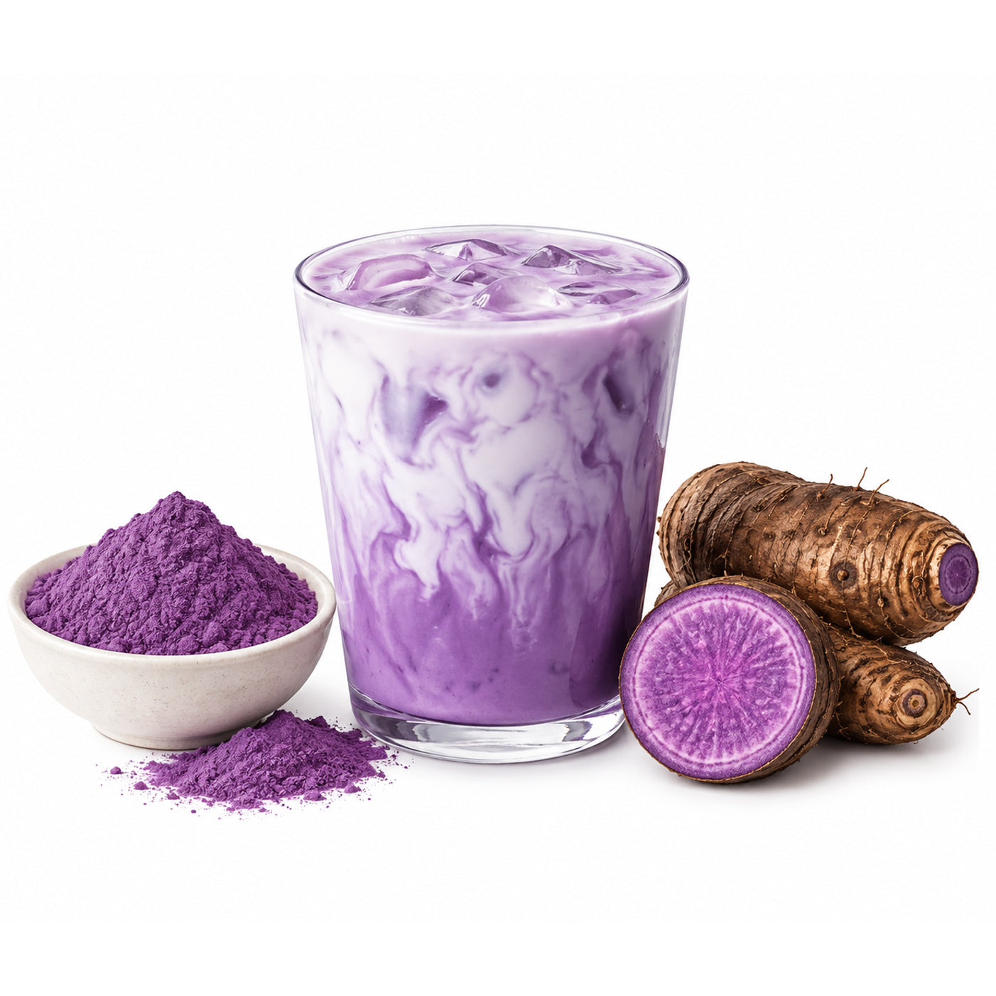 Superfood - Ube Latte Gemahlen