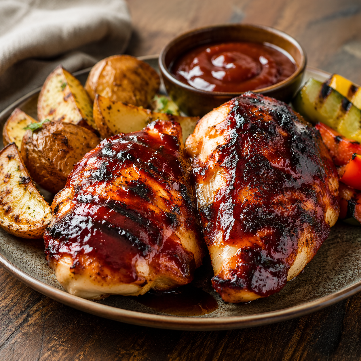 Barbecue Sauce with Hickory Smoked Salt - 245ml