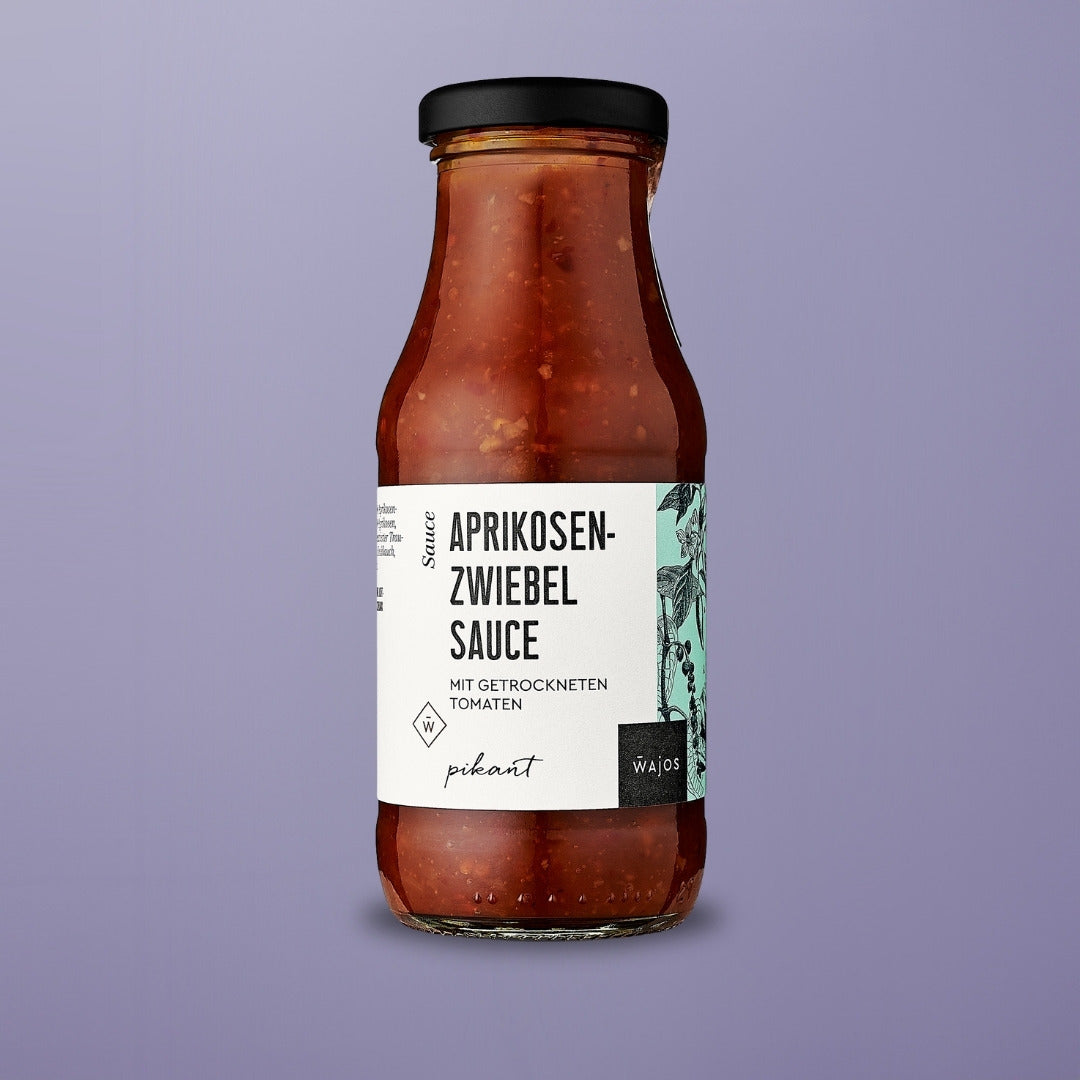 Wajos Sauce Aprikose Zwiebel