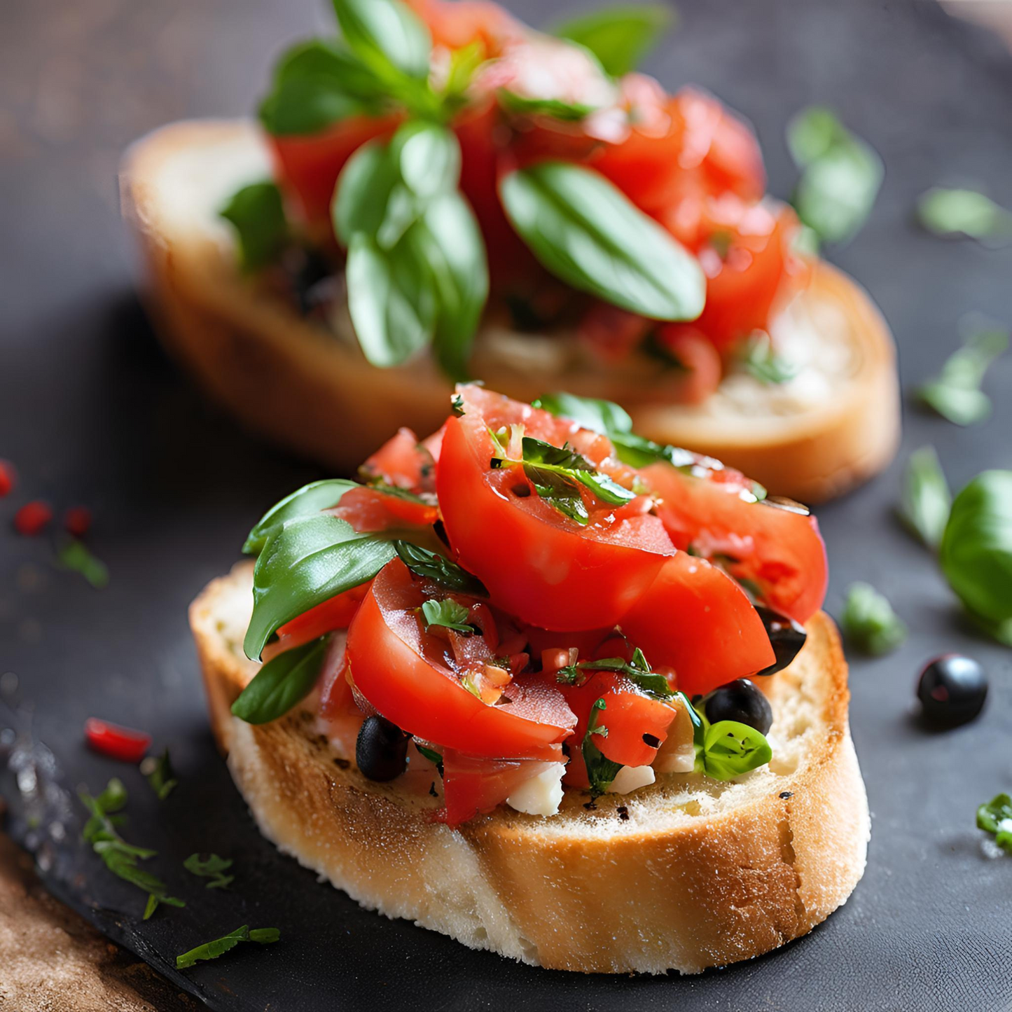 Bruschetta Basilikum Gewürzmischung