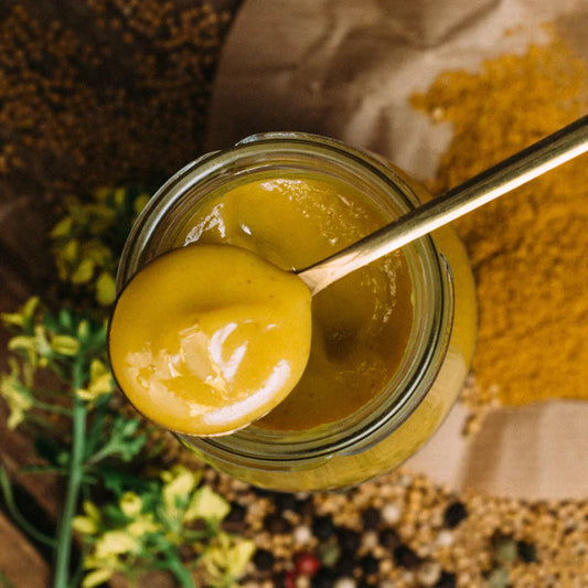 Mango-Curry Münchner Kindl BBQ Sauce - früchtig