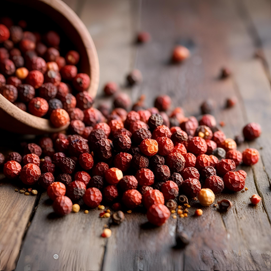 Szechuan Pfeffer Rotbraun ganz