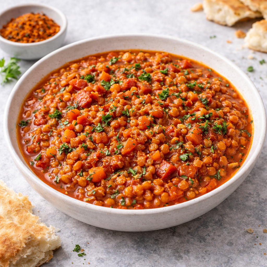 African Organic Lentil Spice - Spice Preparation