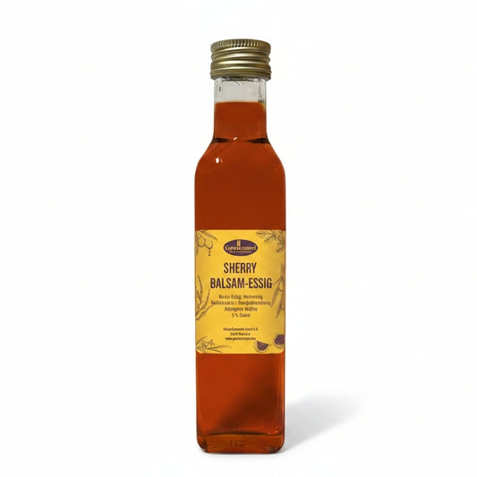 Balsam Torro Essig mit Sherry nussig und mild fuer Salate Fleisch Gemuese und Dressings