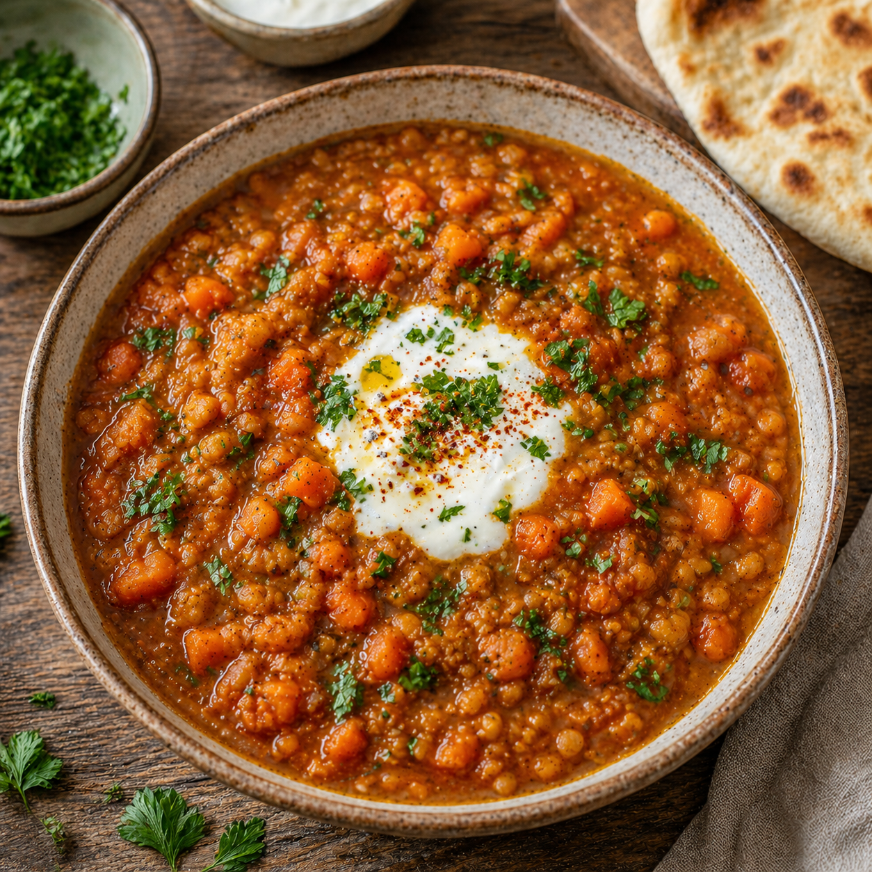 Berbere Gewuerzmischung mit Chili Kreuzkuemmel Kardamom und Gewuerzen fuer Eintoepfe Fleisch und Reisgerichte