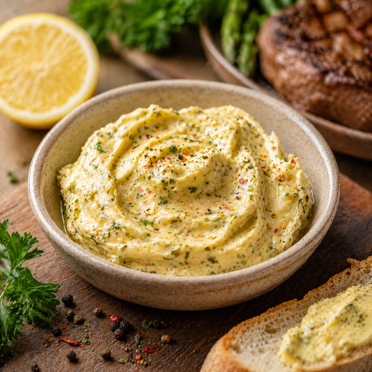 Cafe de Paris Dip Gewuerzmischung mit Kraeutern und Zitrusnote fuer Butter Dips und Saucen
