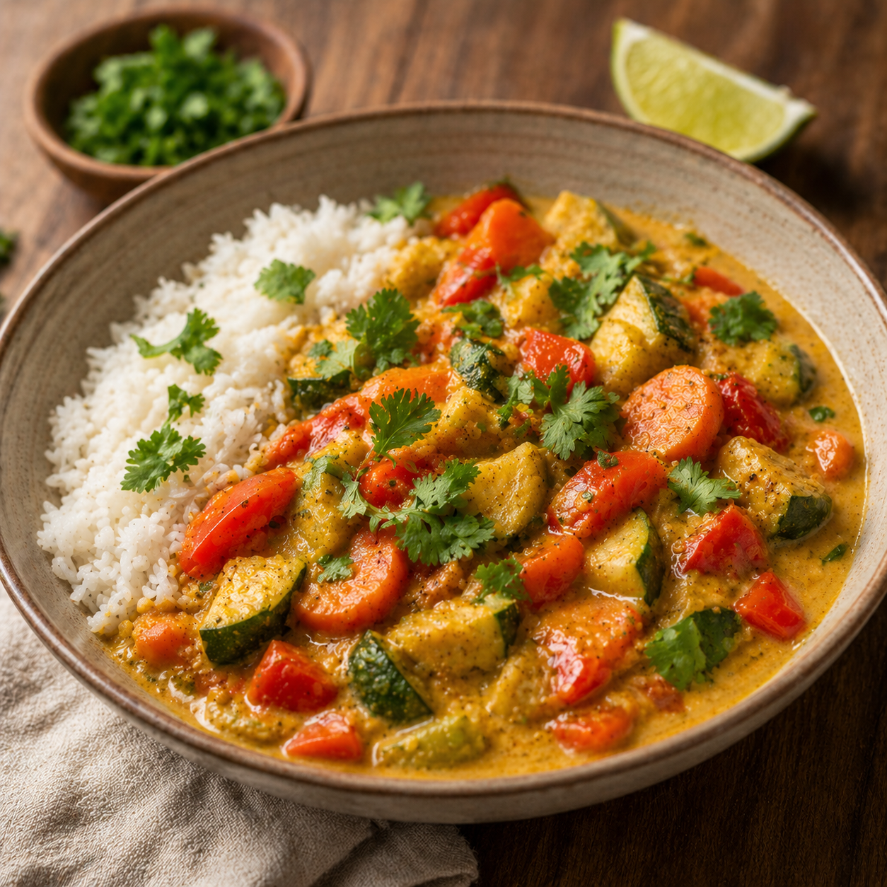 Indische Curry Gewuerzmischung Bio mit Kurkuma Fenchel Koriander und Ingwer fuer Currys Gemuese und Reisgerichte