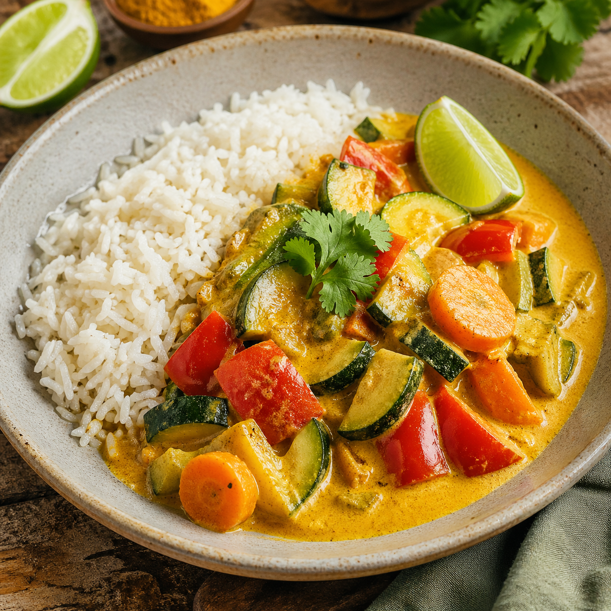 Bio Curry Madras mild Gewuerzmischung mit Kurkuma Koriander und Zitronengras fuer Currys Gemuese und Reisgerichte