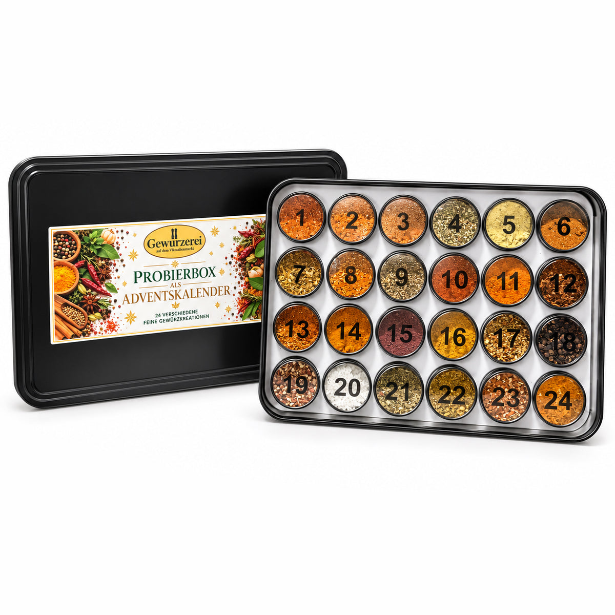 Probierbox als Adventskalender