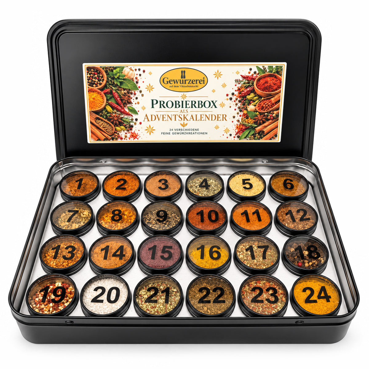 Probierbox als Adventskalender