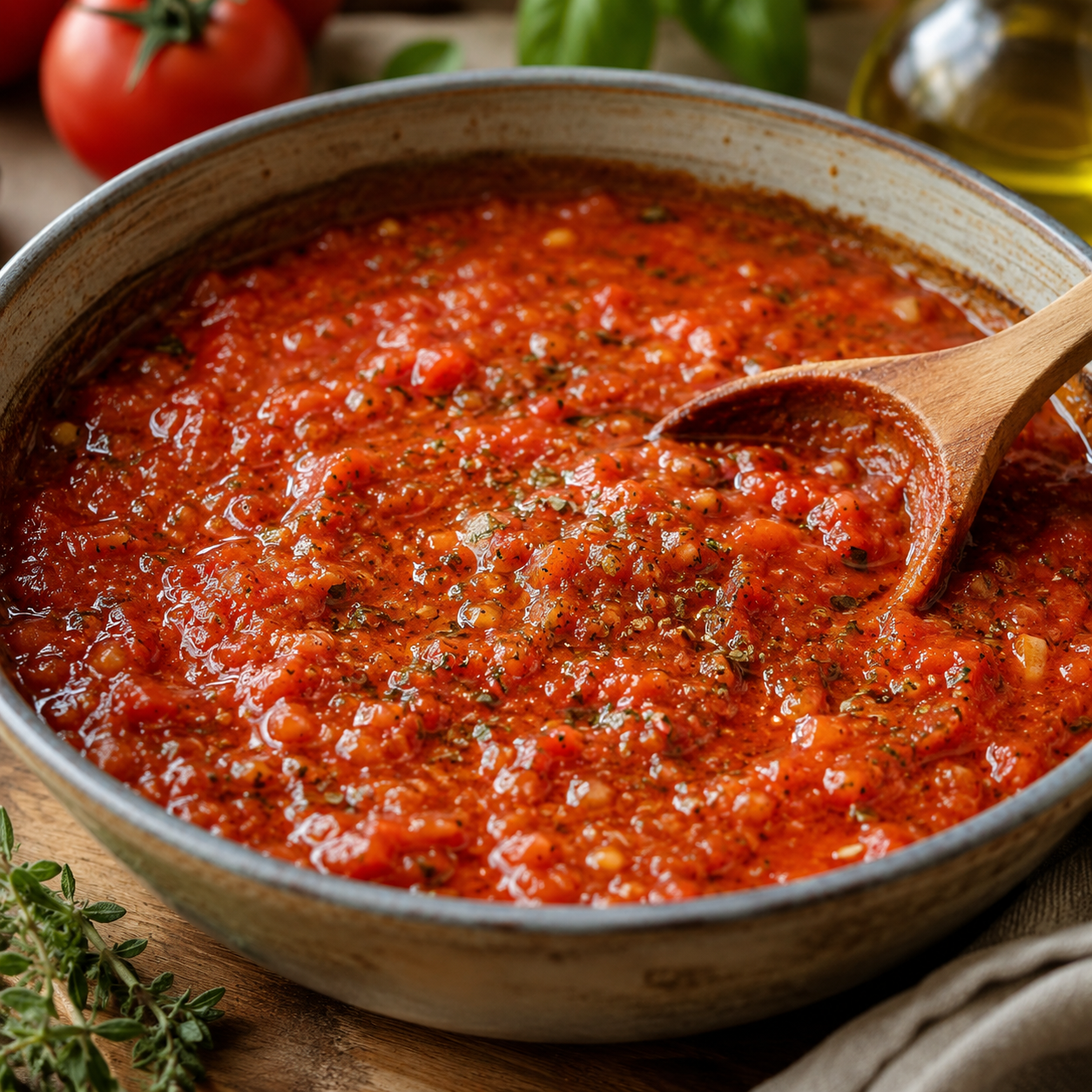 Italienische Kraeuter Bio Gewuerzmischung mit Basilikum Oregano und Rosmarin fuer Pasta Pizza und mediterrane Gerichte