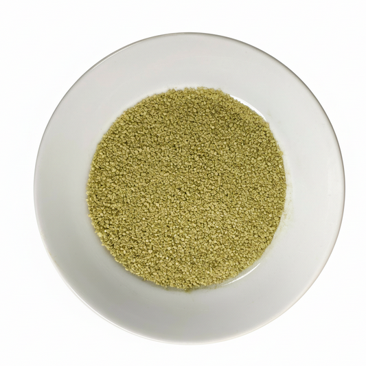 Japanisches Bio Matchasalz aus Meersalz und Matcha Tee fuer Sushi Reis Gemuese und kreative Gerichte