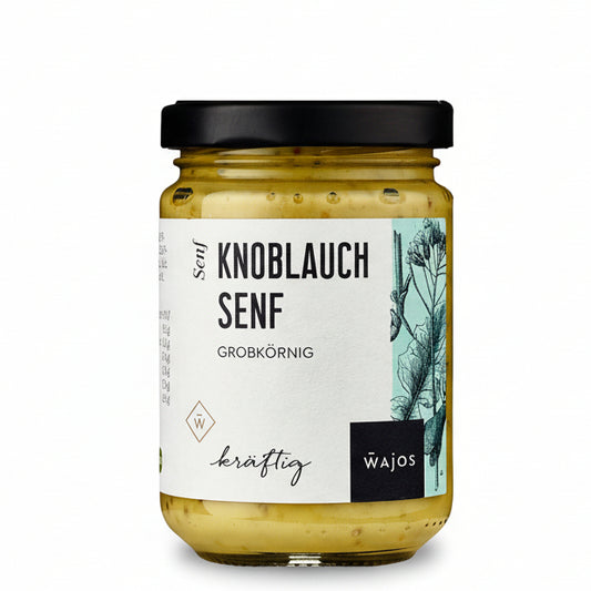 Knoblauch senf cremig und wuerzig fuer marinaden dressings fleisch und gemuese
