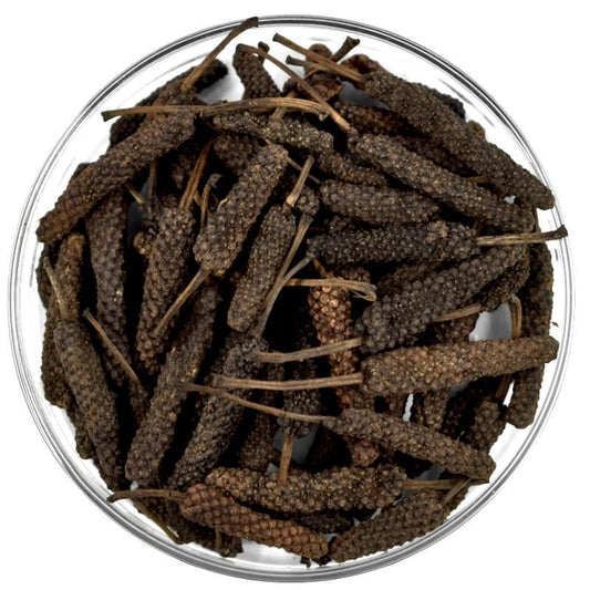 Langer pfeffer aus java ganz 2-4 cm mit warm wuerzigem aroma fuer schmorgerichte und currys