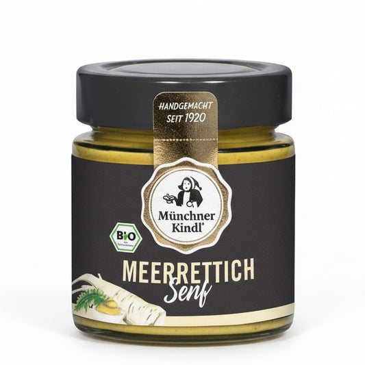 Meerrettich senf cremig und scharf fuer fleisch kartoffeln dips und saucen