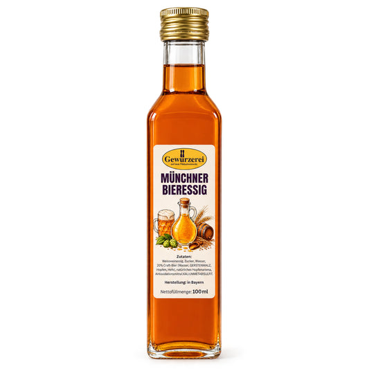 Flasche Münchner Bieressig