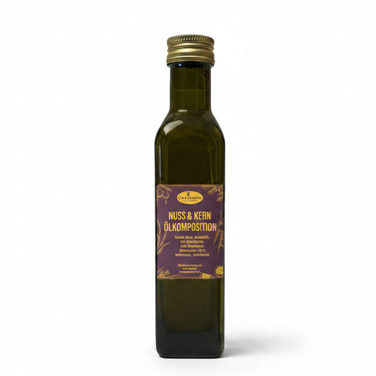 Nuss kern oel mit nussigem aroma fuer salate gemuese brot und pasta
