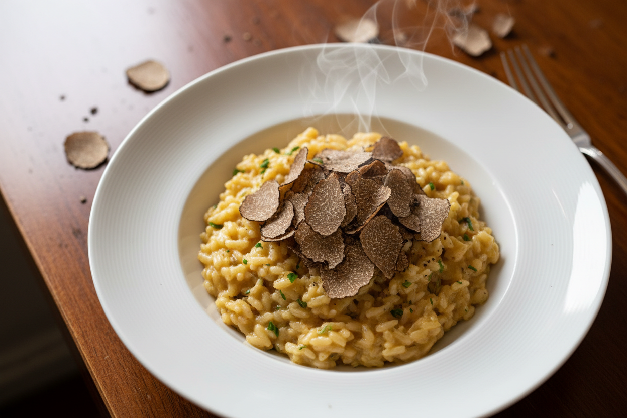 Trüffel Risotto - mit aromatischem Trüffel