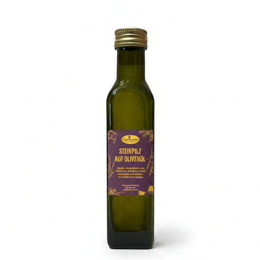Steinpilz olivenoel extra nativ mit erdigem aroma fuer pasta risotto und herbstliche gerichte