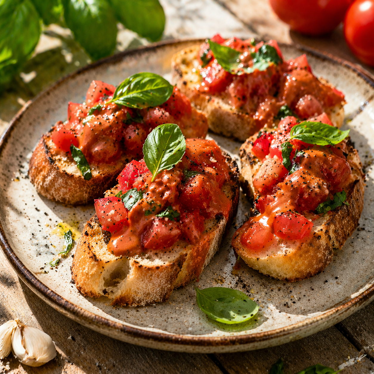Tomate-Basilikum Crema
