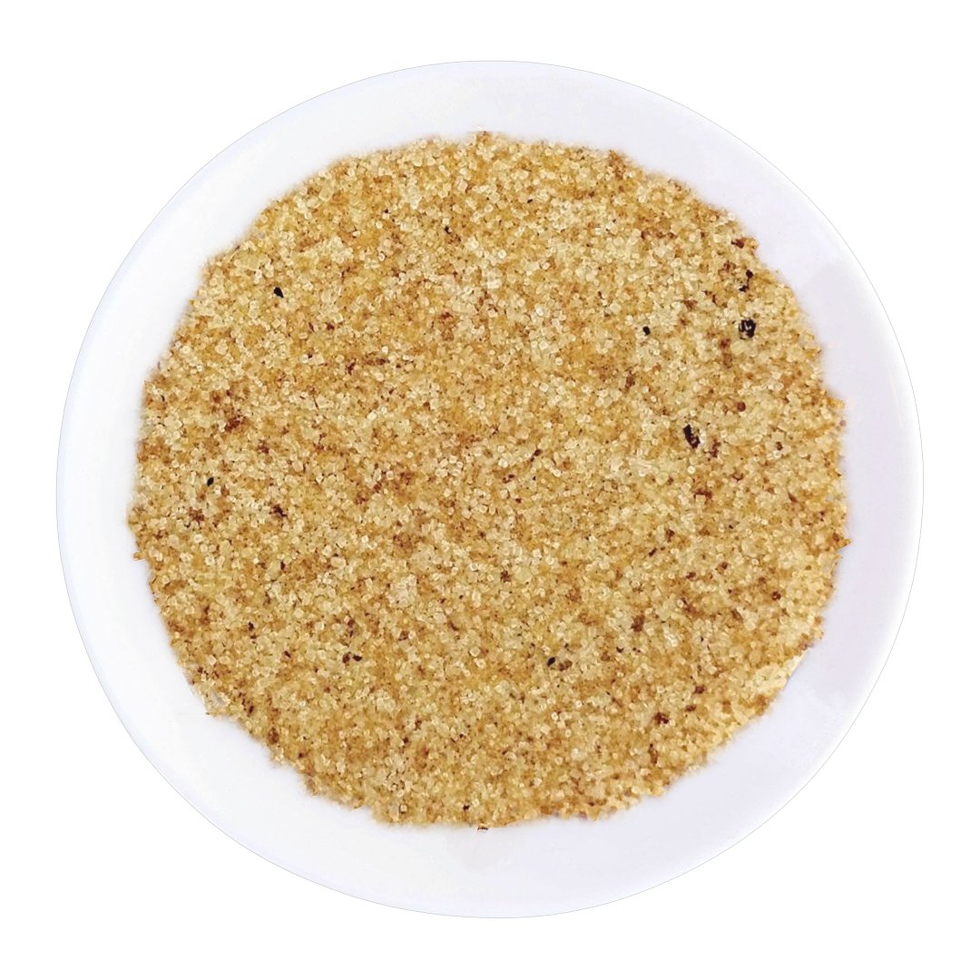 Bio Tonkabohnen Zucker aus Rohrohrzucker mit warmer vanilliger und leicht nussiger Aromatik für Tee Desserts und Gebäck