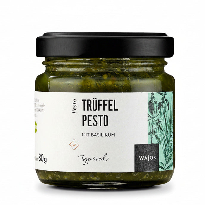 Pesto - Trüffel mit Basilikum