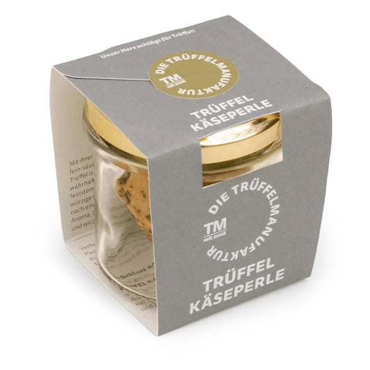 15 % Trüffel. Drei Monate Reife. Klare Herkunft.