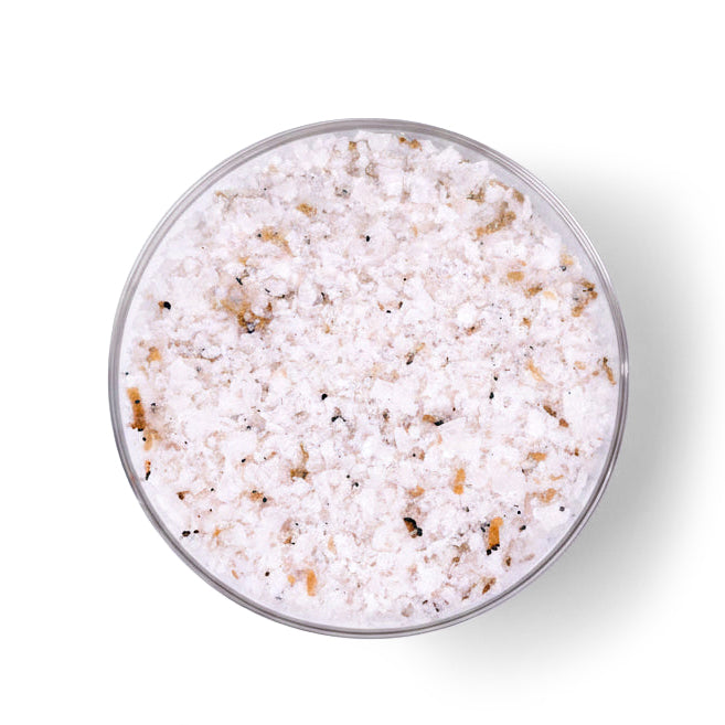 Trüffelsalz mit 2,5 % Sommertrüffel und handgeerntetem Meersalz als edles Finish-Salz