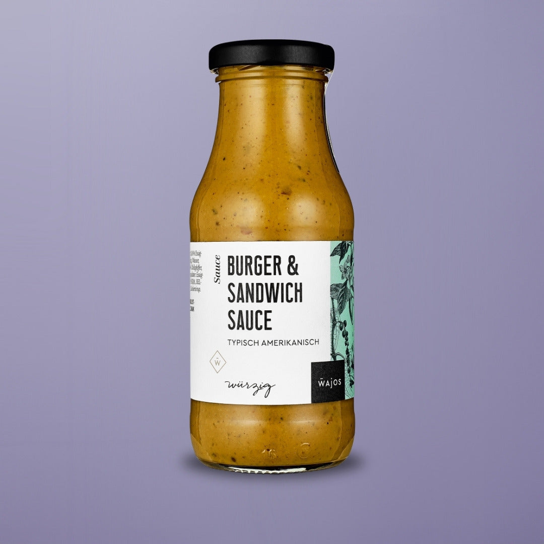 Wajos Sauce Burger Sandwich