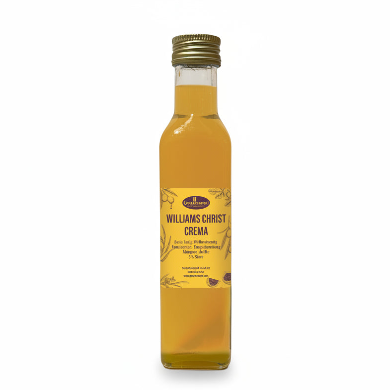 Williams christ crema mit birnennote fuer salate marinaden und saucen