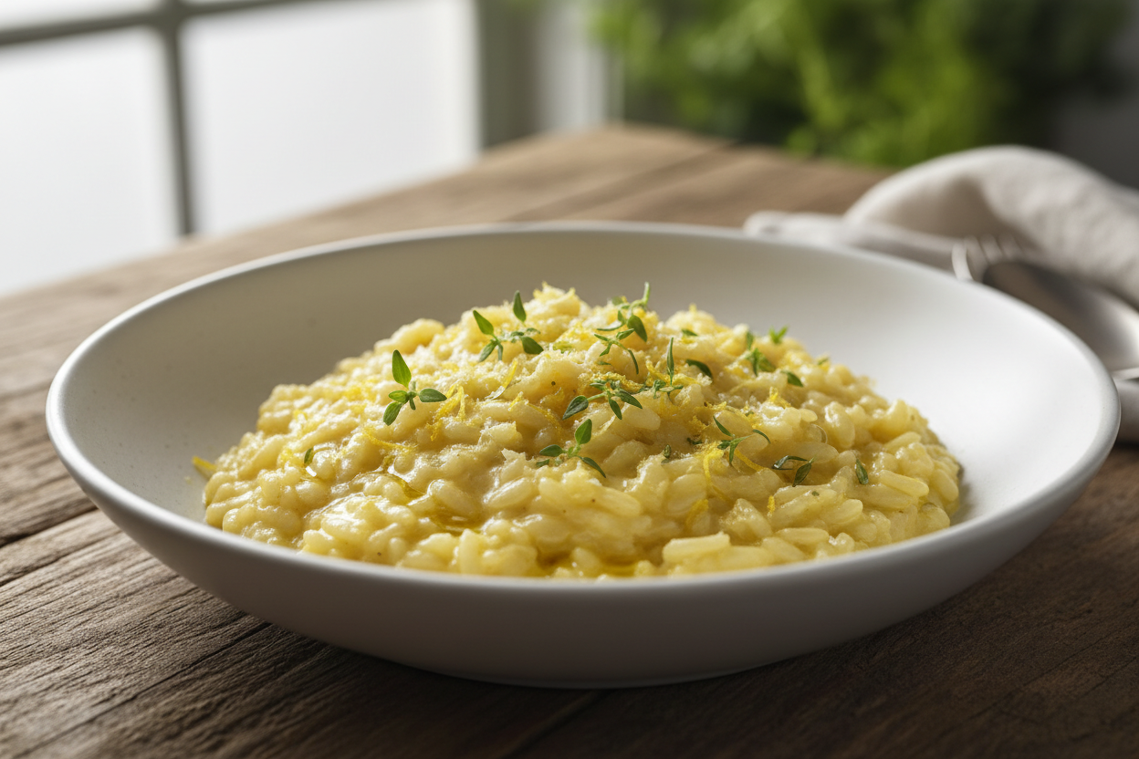 Zitronen Risotto - Thymian